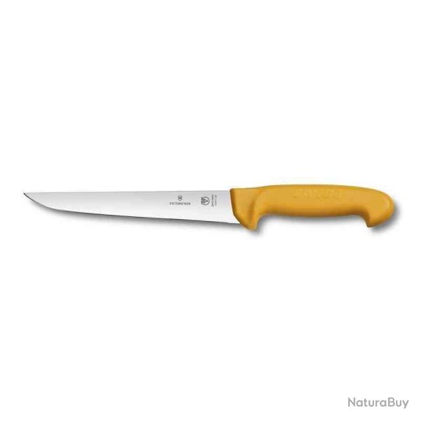 Victorinox Swibo 5.8411.18 - Couteau � saigner lame droite 18 cm