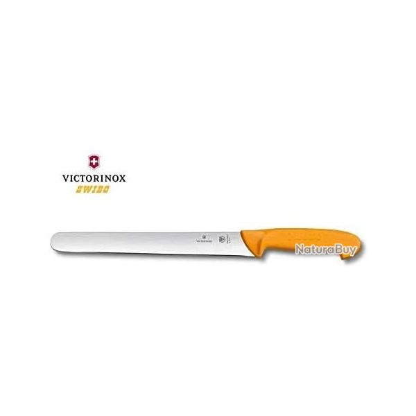 Victorinox Swibo 5.8441.25 - Couteau � trancher ( Jambon ) 25 cm, bout rond