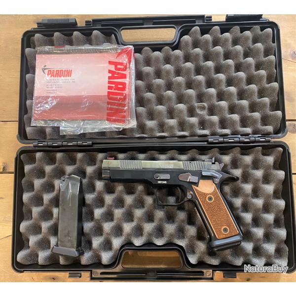 PARDINI pistolet mod�le GT45 calibre 45 acp double colonne TRES BEL ETAT