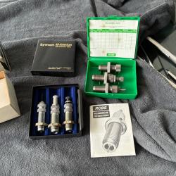 Jeu d'outils rcbs et Lyman