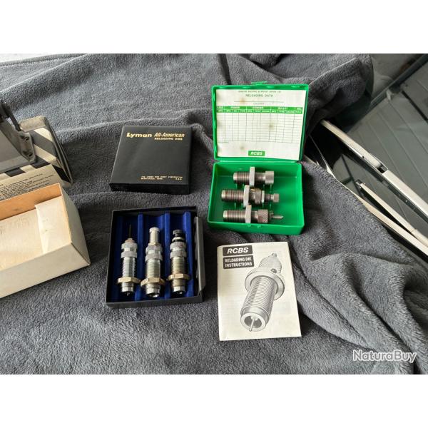 Jeu d'outils rcbs et Lyman