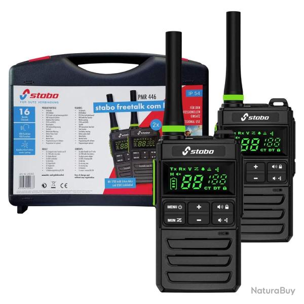 Pack de 2 Stabo FREETALK COM III