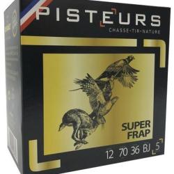 250 Cart. pisteurs super frap cal. 12 / 70 mm n&deg; 6 36