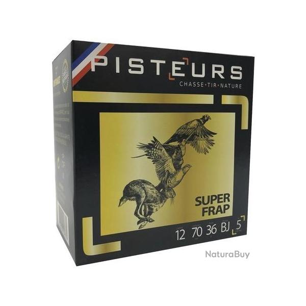 250 Cart. pisteurs super frap cal. 12 / 70 mm n� 6 36