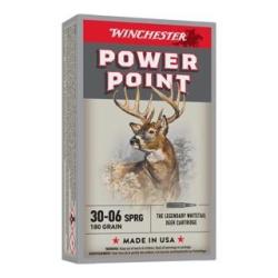40 Cartouches Winchester Power Point Cal.30-06 180 Grs 11.66G