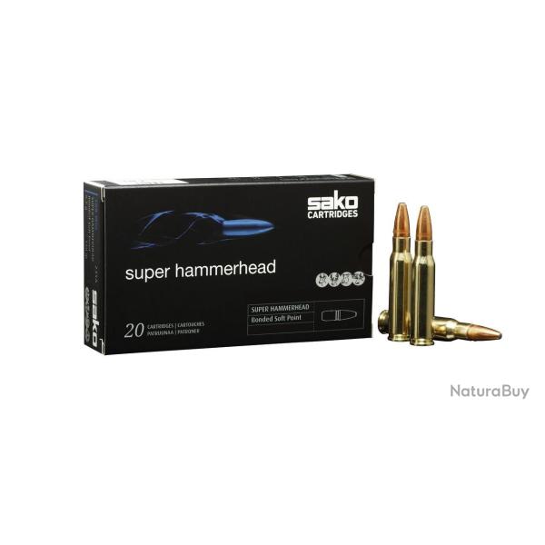 40 Cartouches sako 308 win 11.7g 180grs super hammerhead