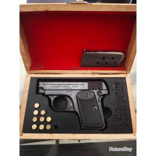 Garniture de coffret pour FN Browning 1906 sur mesure
