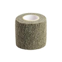 Bande auto-agrippant 5 cm x 4.5m couleur vert olive