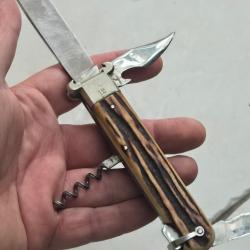 Couteau chasse bargeon &eacute;jecteur de douille