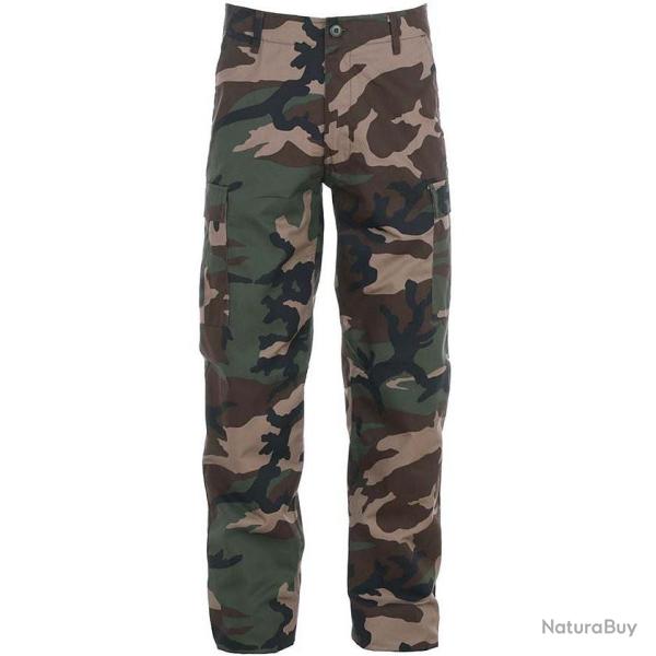 Pantalon cargo Fostex BDU camouflage Woodland S