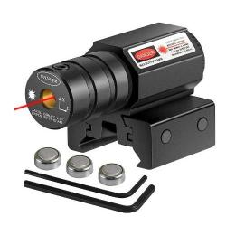 Laser rouge picatinny, aluminium
