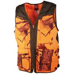 GILET CAMO ORANGE SOMLYS, T: L.