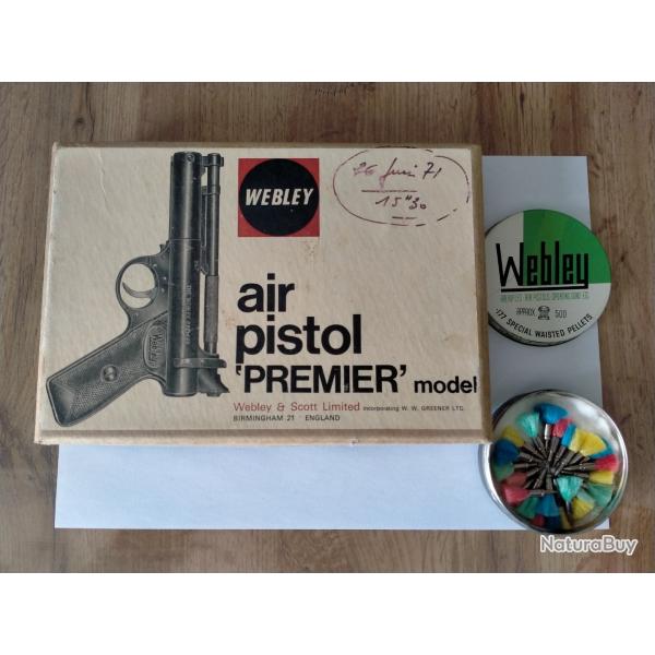 boite carton weybley air pistol