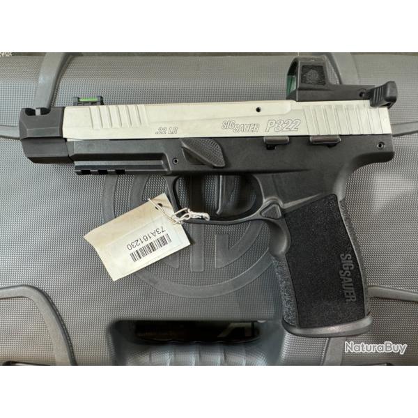 Sig Sauer P322 Comp + Romeo Zero Elite duotone cal .22lr