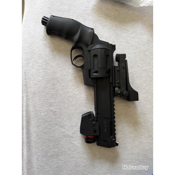 Pistolet de d�fense ( HDR68) umarex avec accessoires, 19 joules
