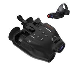 Jumelles Vision Nocturne Infrarouge N4 Zoom Num&eacute;rique 5X Port&eacute;e 300m Support T&ecirc;te Carte 16