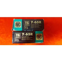 RWS 7x65r TIG 11.5 g 177 gr ench&egrave;re a 1 euro