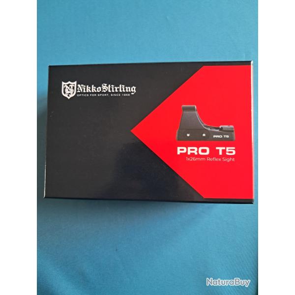Point rouge nikkostirling pro t5