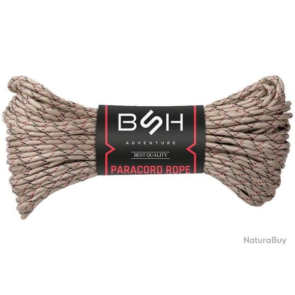 ENCHERE A LOT DE 4 PARACORDES DESERTSUPER RESISTANTES 30 M