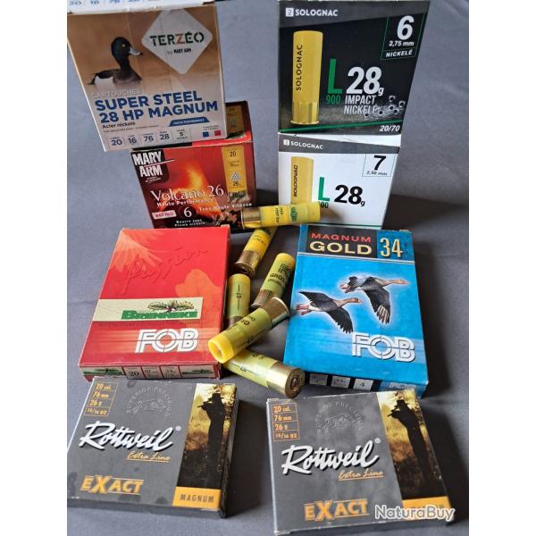 Munition calibre 20