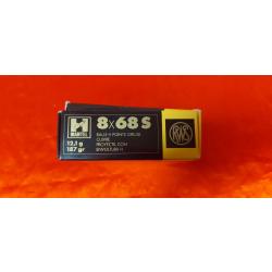 RWS 8x68s h mantel 12.1 g 187 gr ench&egrave;re a 1 euro