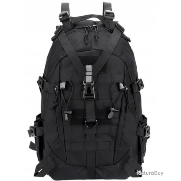 ENCHERE A SAC � DOS MILITAIRE TACTIQUE NOIR 35 LITRES
