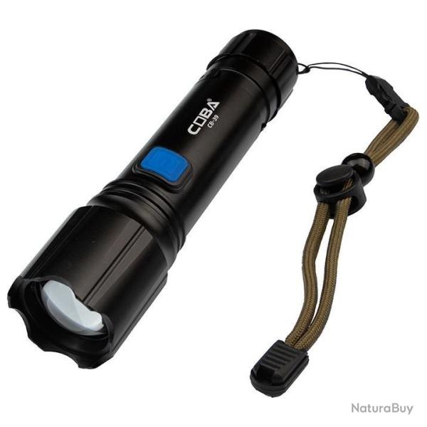 ENCHERE A LAMPE DE POCHE LUMI�RE TACTIQUE PUISSANTE