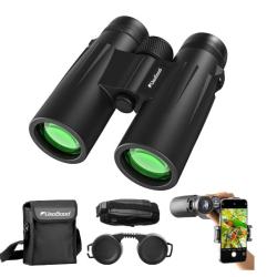 Jumelles 10x42 HD - Prisme BAK4 - Optique FMC - &Eacute;tanches - Adaptateur Smartphone + Tr&eacute;pied
