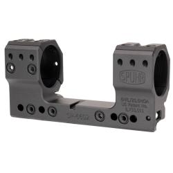 SPUHR - Picatinny Scope Mount - &Oslash;36 - L126mm - H38mm - 6 Mil/20.6 MOA SP-6602M