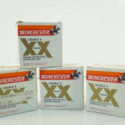 100 cartouches 12 Magnum Winchester Double X  pour ench&egrave;re 1� sans prix de r&eacute;serve