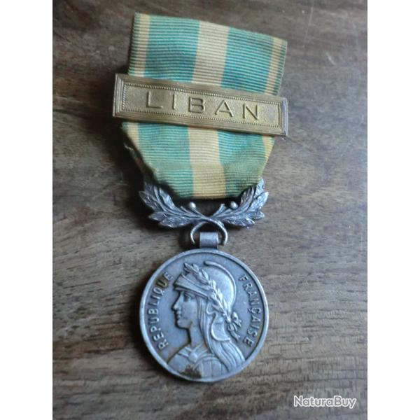m�daille d'outre mer agrafes liban