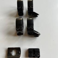 Embases et colliers pour montage pivotant