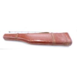 Gaine rigide pour fusil de chasse juxtapos&eacute; d&eacute;mont&eacute;.