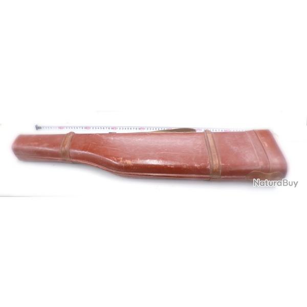 Gaine rigide pour fusil de chasse juxtapos� d�mont�.