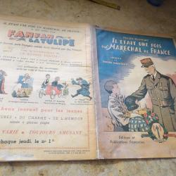 livret Philippe P&eacute;tain mar&eacute;chal de France Etat Fran&ccedil;ais propagande collaboration seconde guerre ww2