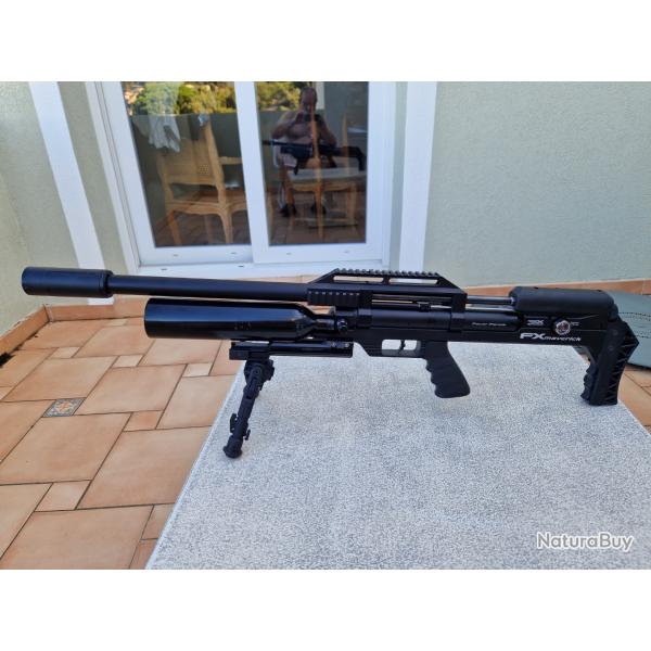 Carabine FX Maverick VP cal: 7,62mm ( .30 ) + Montage Saber Tactical Picatinny et silencieux TATSU