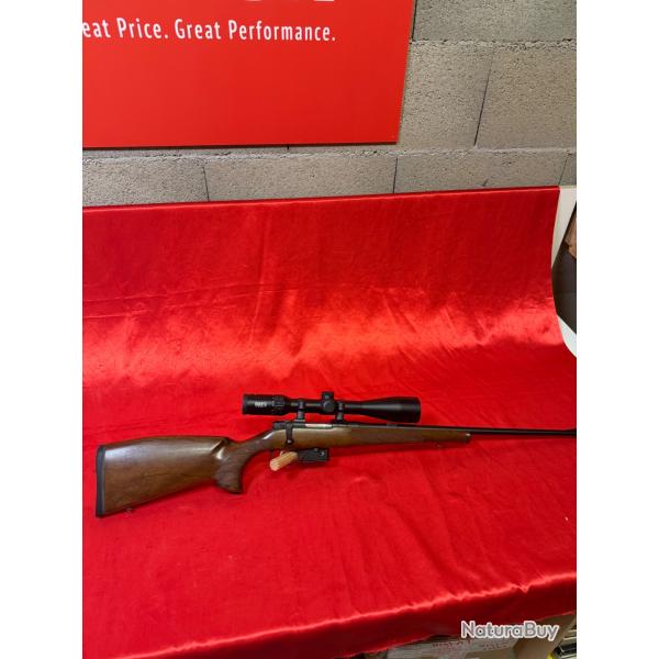 CZ 527  222 REM + 2.5-15X50 RETICULE LUMINEUX