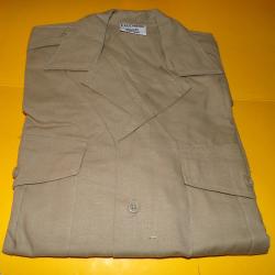 CHEMISE MILITAIRE DE L'ARMEE FRANCAISE ,Taille 36 SOIT S EN CIVIL,NEUF AVEC MANCHES LONGUES,PERIODE