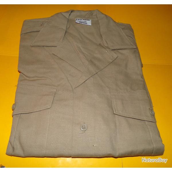 CHEMISE MILITAIRE DE L'ARMEE FRANCAISE ,Taille 36 SOIT S EN CIVIL,NEUF AVEC MANCHES LONGUES,PERIODE