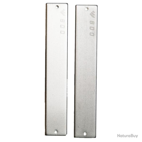 Jeu de 2 plaques diamant�es de rechange Work Sharp Professional Precision Adjust - Grains 600 et 800