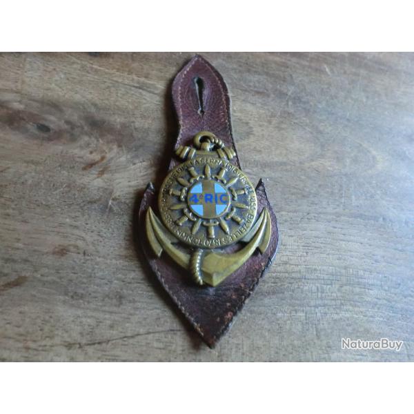 insigne 4� RIC r�giment d'infanterie coloniale / drago paris romainville