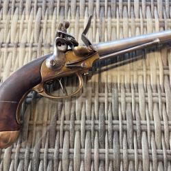 Pistolet &agrave; silex 1777