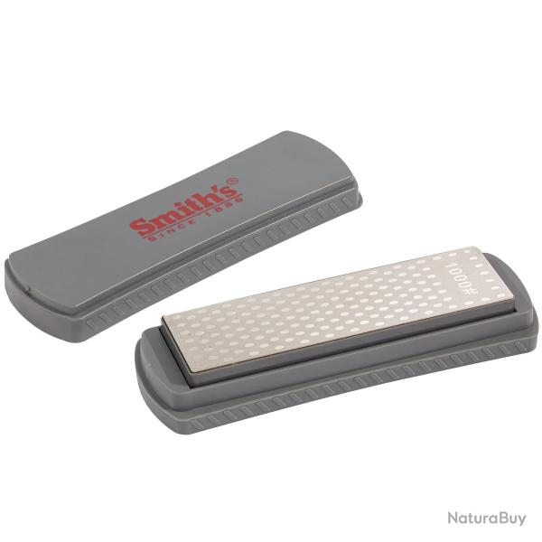 Pierre � aiguiser diamant�e double face Smith's 6" Fine - Grains 400 et 1000