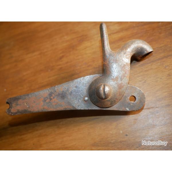 Platine arri�re � percussion de fusil type 1842 et d�riv�s