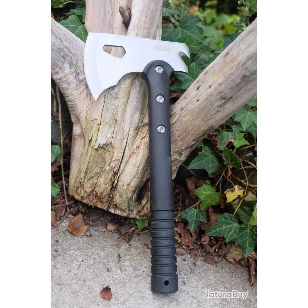 Hache SOG Tomahawk Hostage Axe Survie Rescue Clef Oxyg�ne Acier 3Cr13 Manche Abs