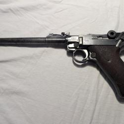 LUGER P08 Artillerie ERFURT 1914 sans prix de r&eacute;serve