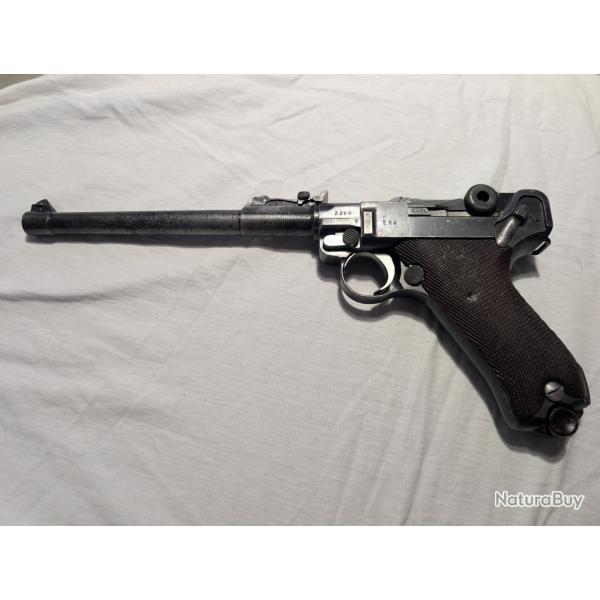 LUGER P08 Artillerie ERFURT 1914 sans prix de r�serve
