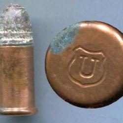 .32 S&W Rimfire - marquage : U dans un blason  - PLUSIEURS DISPOS - PRIX PORT COMPRIS