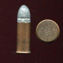 .38 Long Rim Fire USA - &eacute;tui 22 mm - marquage : H     -   PRIX PORT COMPRIS