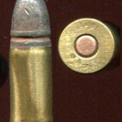 .38 S&W - marquage : S&W 38 - amorce cuivre plate - balle plomb  - PRIX PORT COMPRIS